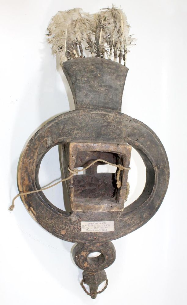 Große Abbildung Nr.3: 132-2081 IBO Nigeria.: (Afrika, Sammlung Wolfgang Nerlich, Masken)