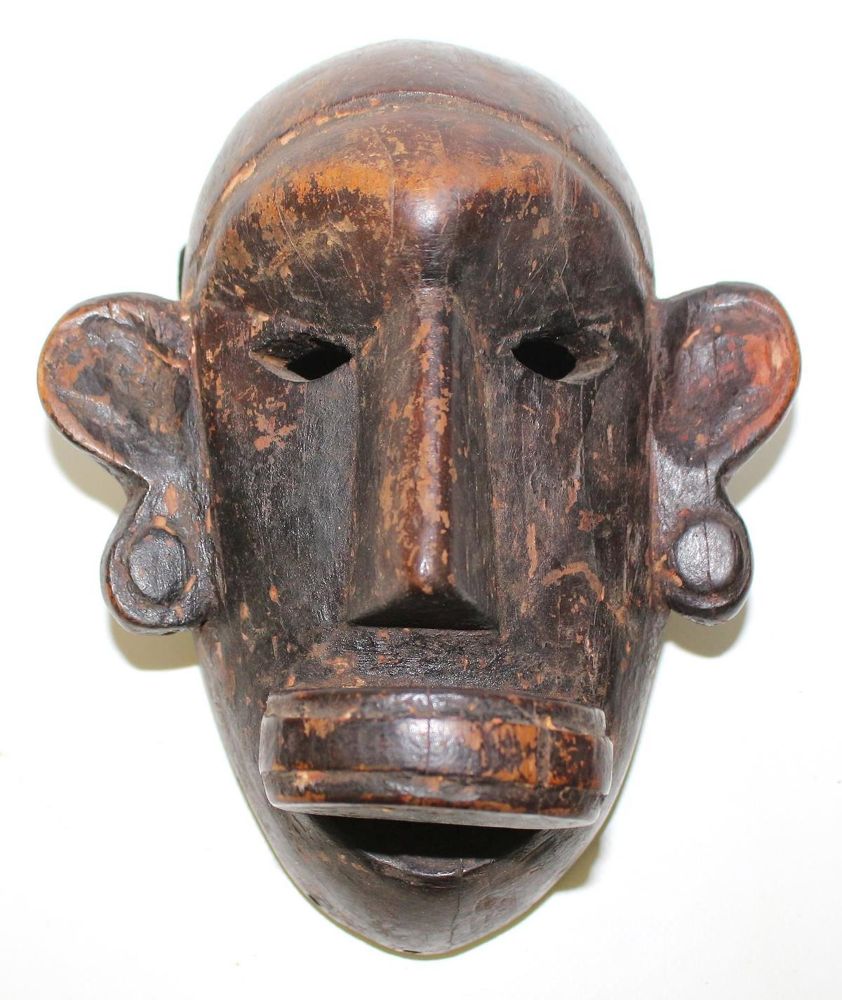 Große Abbildung Nr.1: 132-2082 Makonde Tansania.: (Afrika, Sammlung Wolfgang Nerlich, Masken)