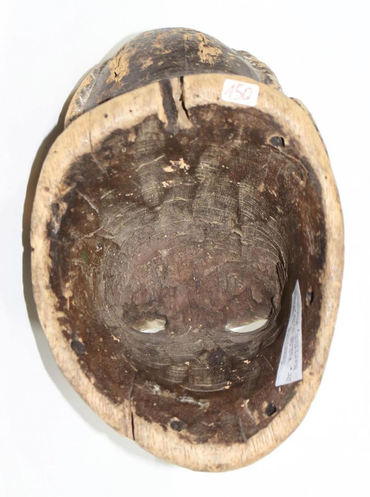 Große Abbildung Nr.3: 132-2085 Punu Gabun.: (Afrika, Sammlung Wolfgang Nerlich, Masken)