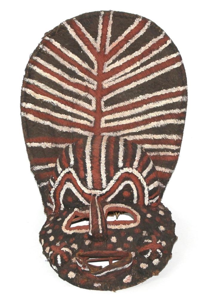Große Abbildung Nr.1: 132-2089 Tschokowe, Kongo.: (Afrika, Sammlung Wolfgang Nerlich, Masken)