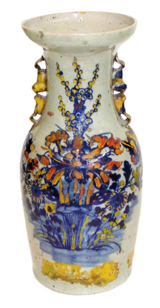 Große Abbildung Nr.1: 132-2109 Chinesische Vase: (Asiatika, China)