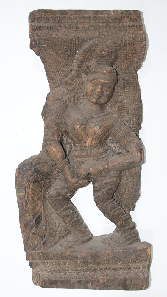 Große Abbildung Nr.1: 132-2120 Holzreliefs: (Asiatika, Indien)