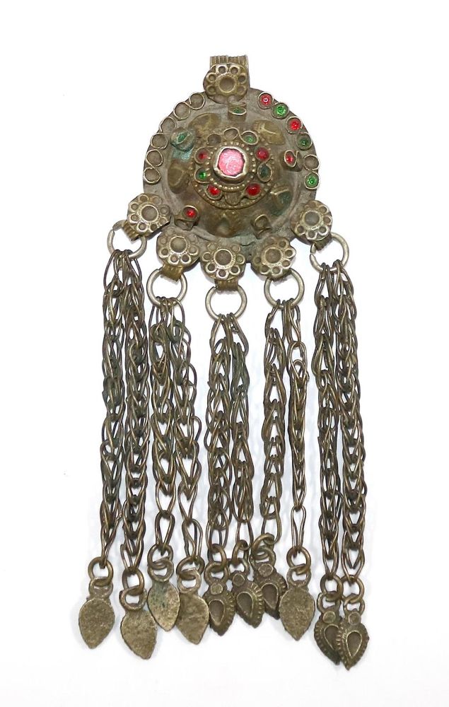 Große Abbildung Nr.1: 132-2130 Anhänger Afghanistan.: (Asiatika, Schmuck)