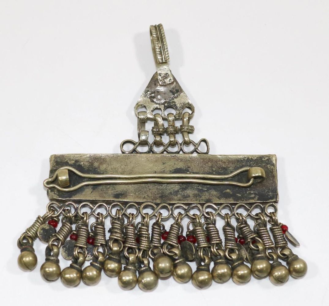 Große Abbildung Nr.2: 132-2134 Silberanhänger Afghanistan: (Asiatika, Schmuck)