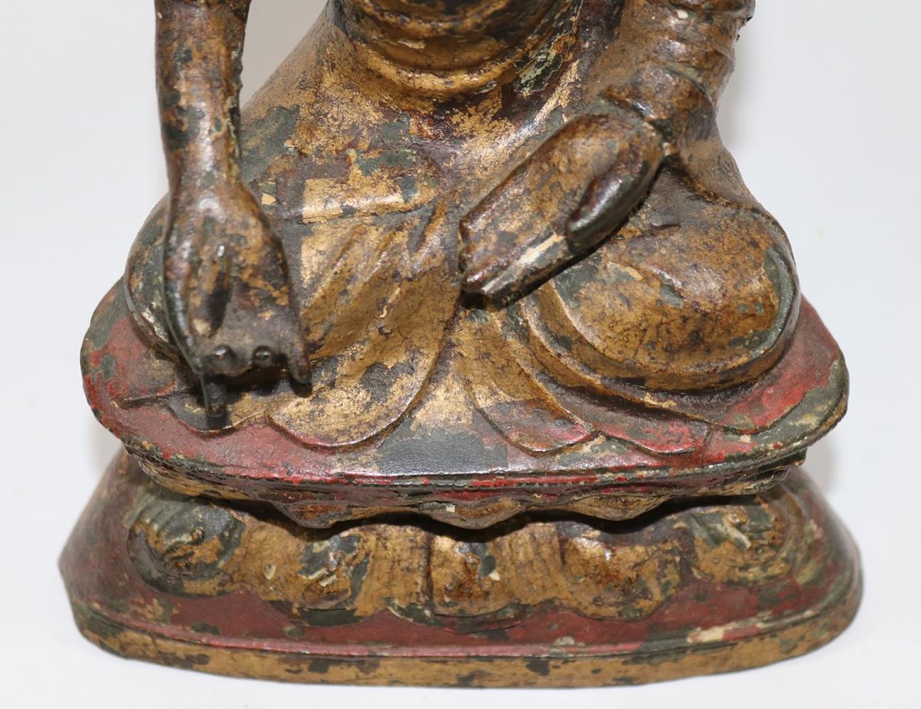 Große Abbildung Nr.3: 132-2138 Buddha Shakyamuni.: (Asiatika, Skulpturen - Plastiken)