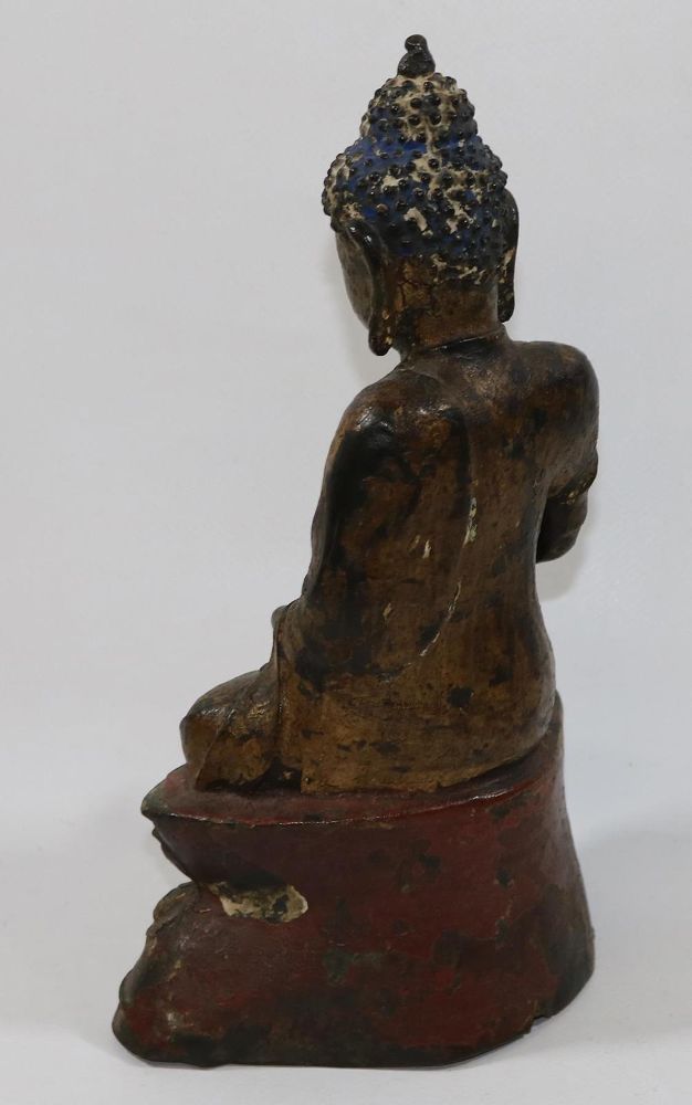 Große Abbildung Nr.4: 132-2138 Buddha Shakyamuni.: (Asiatika, Skulpturen - Plastiken)