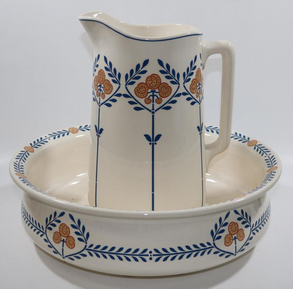 Große Abbildung Nr.5: 132-2205 Villeroy & Boch: (Porzellan u. Keramik, Fayencen, Waschgarnituren)