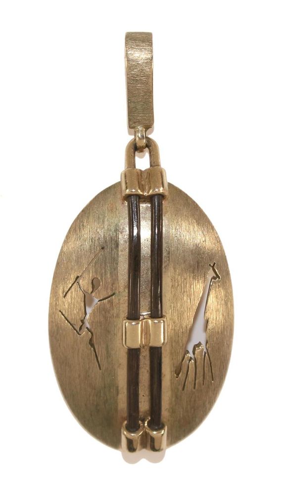 Große Abbildung Nr.1: 132-2222 Art Deco Anhänger wohl London: (Schmuck, Anhänger)