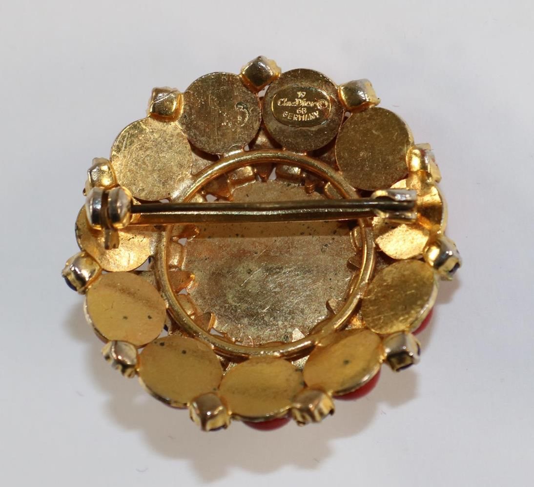 Große Abbildung Nr.2: 132-2233 Christian Dior, Vintage: (Schmuck, Broschen)