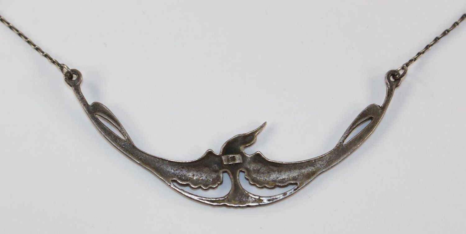 Große Abbildung Nr.2: 132-2236 Jugendstilcollier Pforzheim: (Schmuck, Colliers)
