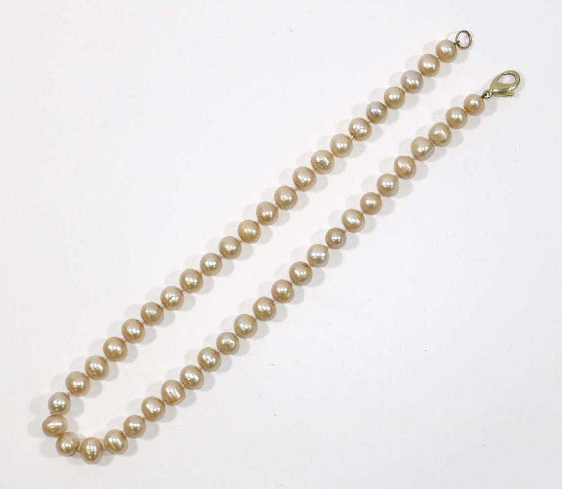 Große Abbildung Nr.1: 132-2238 Perlencollier: (Schmuck, Colliers)