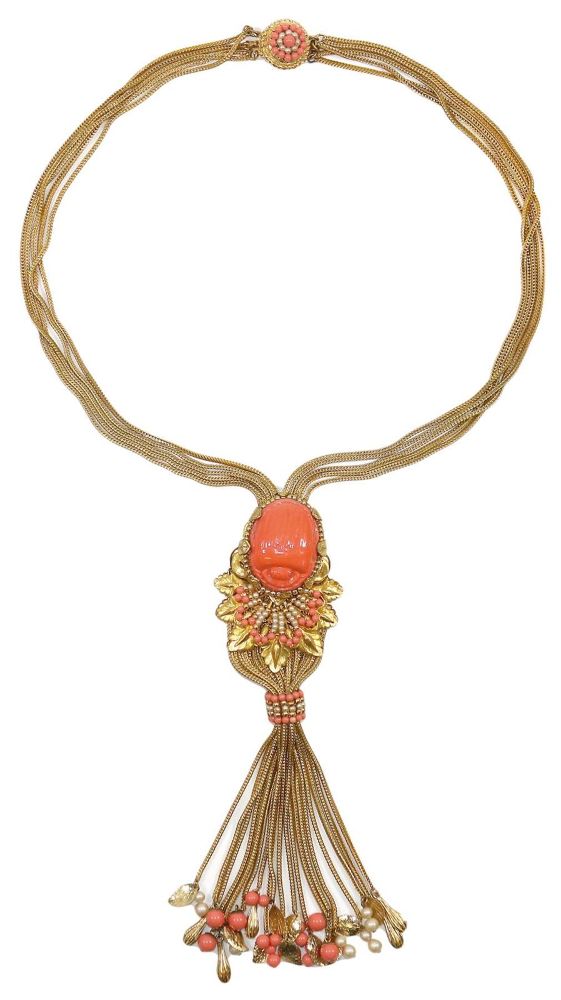 Große Abbildung Nr.1: 132-2240 Pforzheim, Prachtcollier: (Schmuck, Colliers)
