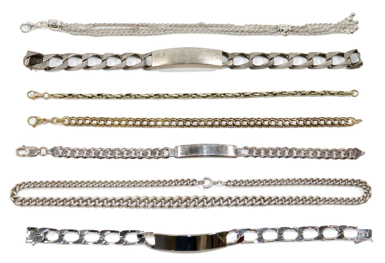 Große Abbildung Nr.1: 132-2241 Gold- u. Silberschmuck.: (Schmuck)