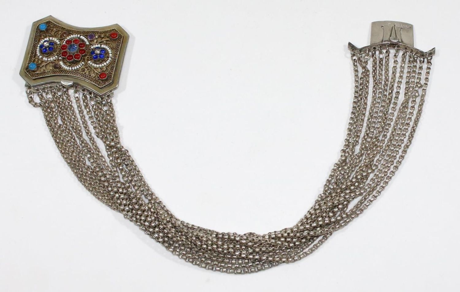 Große Abbildung Nr.2: 132-2245 Kropfkette um 1850.: (Schmuck)