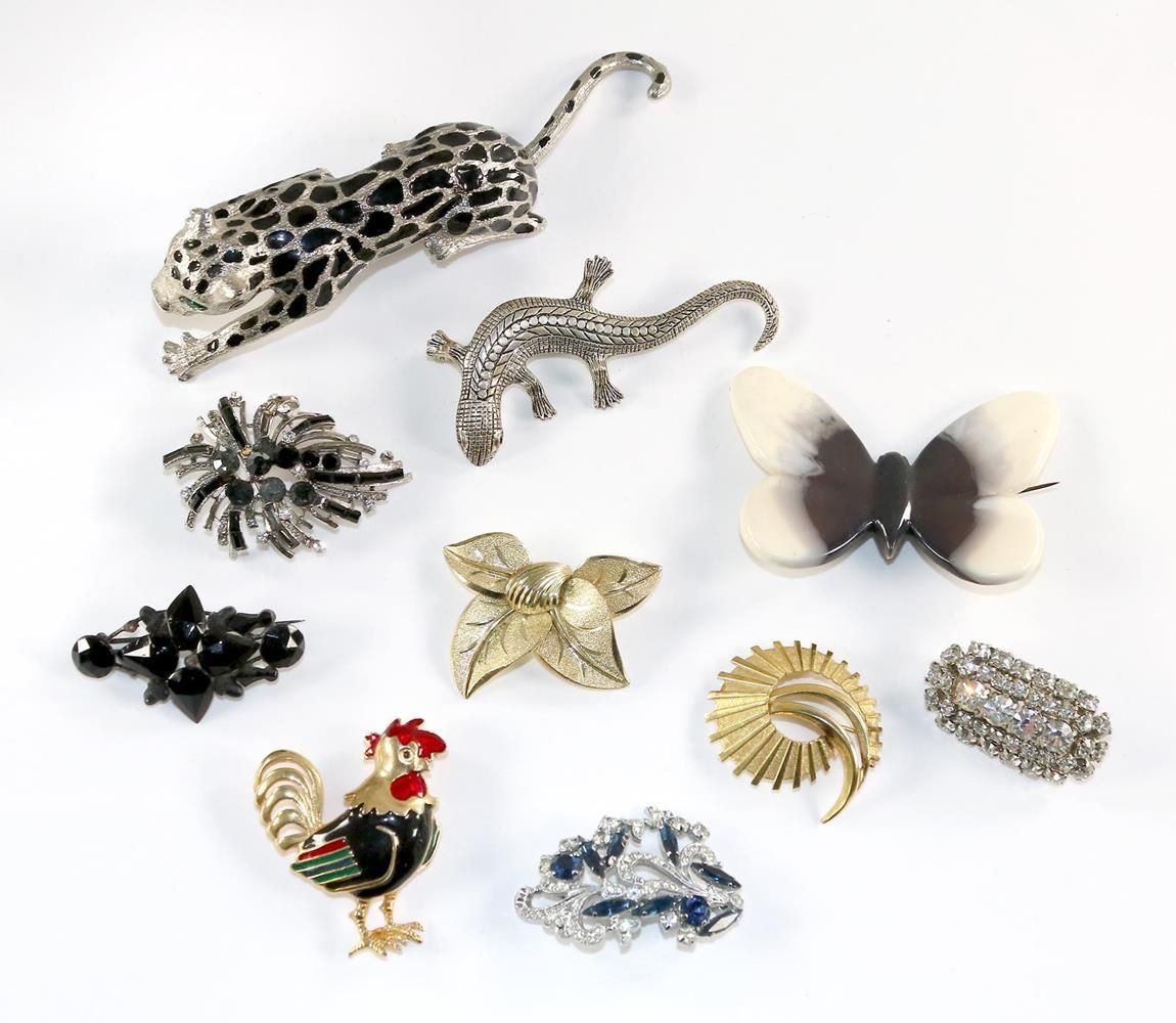 Große Abbildung Nr.2: 132-2246 Modeschmuck Pforzheim u.a.: (Schmuck)