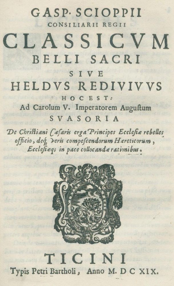 Große Abbildung Nr.2: 132-225 Schoppe,C.: (Alte Drucke, Handschriften und Theologie)