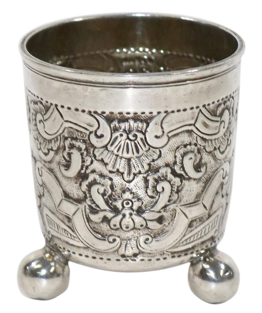 Große Abbildung Nr.1: 132-2267 Moskau Barockbecher.: (Silber, Russland)