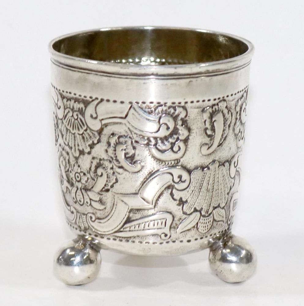 Große Abbildung Nr.2: 132-2267 Moskau Barockbecher.: (Silber, Russland)