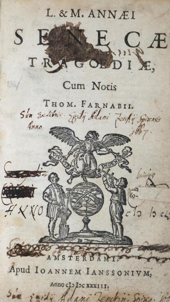Große Abbildung Nr.1: 132-229 Seneca,L.A.: (Alte Drucke, Handschriften und Theologie)
