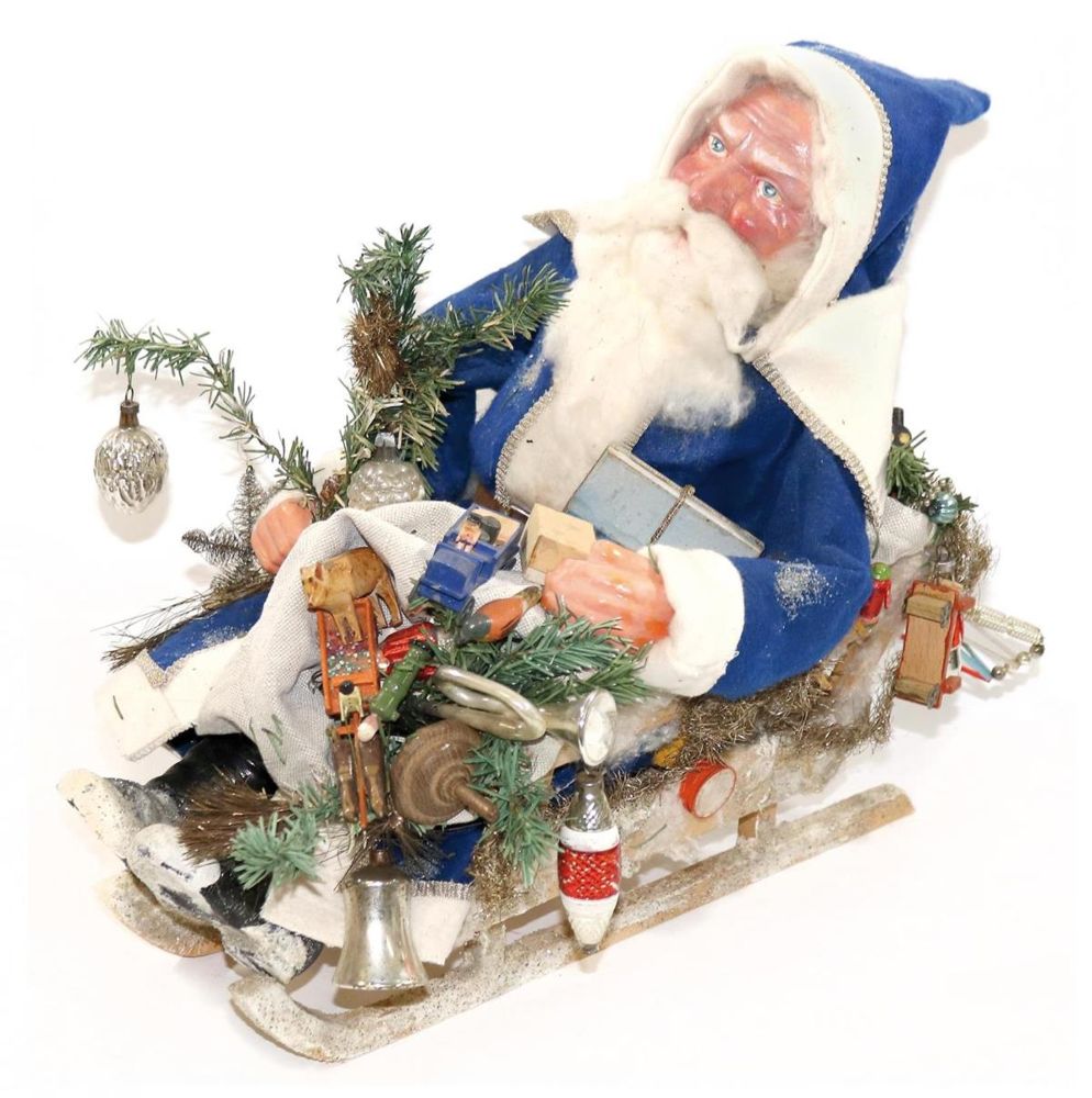 Große Abbildung Nr.1: 132-2291 Santa Claus Schlitten: (Spielzeug)