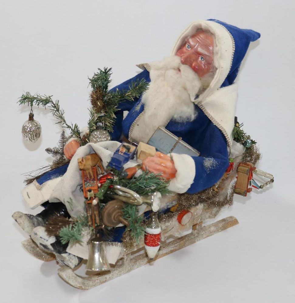 Große Abbildung Nr.2: 132-2291 Santa Claus Schlitten: (Spielzeug)