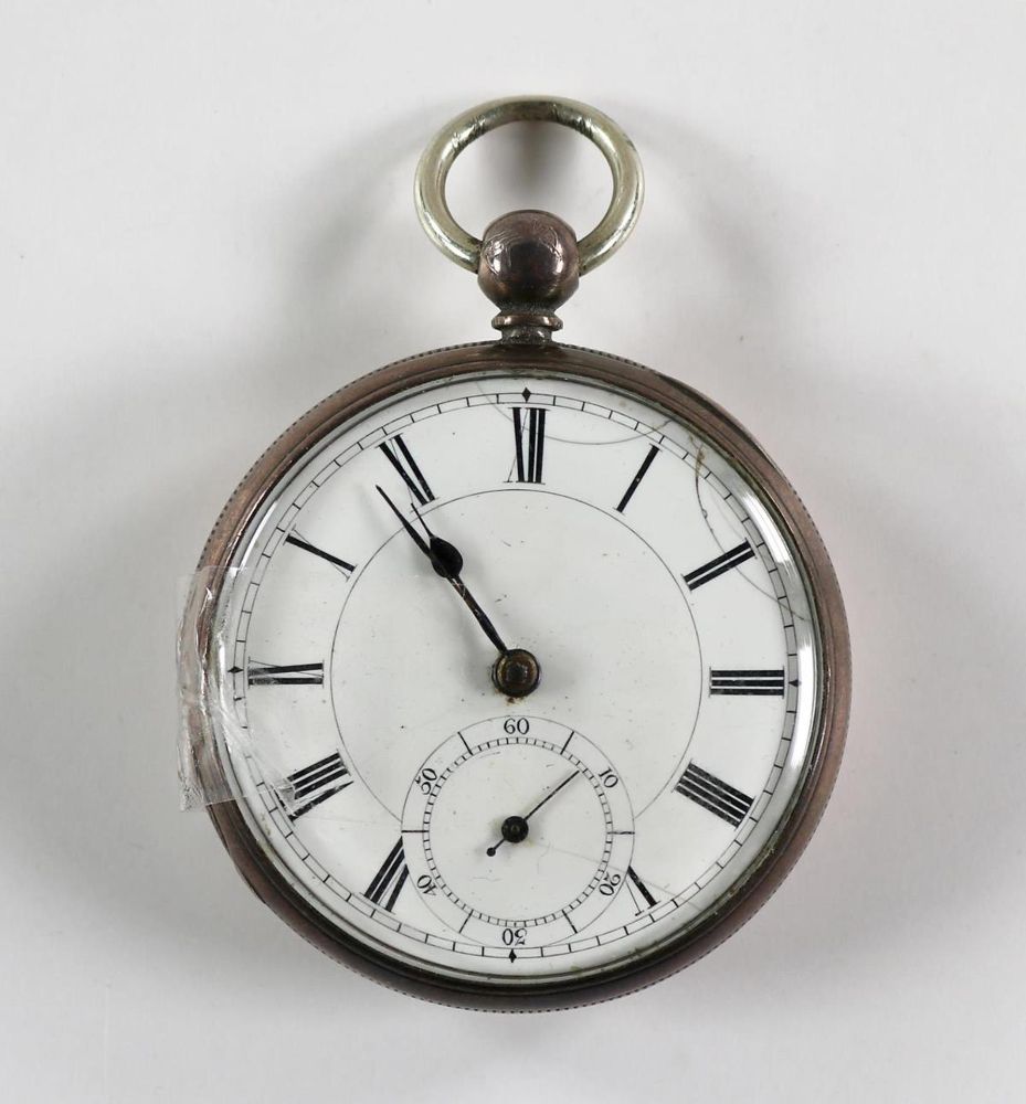 Große Abbildung Nr.1: 132-2315 Taschenuhr England 1866.: (Uhren, Taschenuhren)
