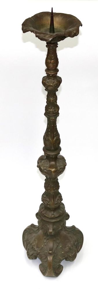 Große Abbildung Nr.1: 132-2316 Barockleuchter, Altarleuchter.: (Volkskunst)