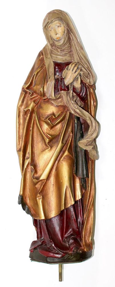 Große Abbildung Nr.1: 132-2324 Madonna Altarfigur.: (Volkskunst, Religiöse Volkskunst)