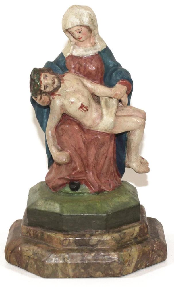 Große Abbildung Nr.1: 132-2327 Pieta Vesperbild: (Volkskunst, Religiöse Volkskunst)