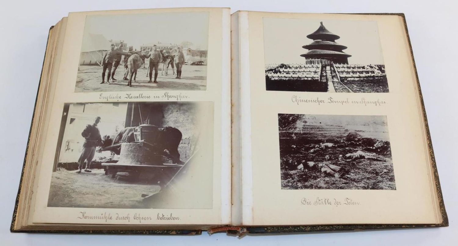 Große Abbildung Nr.17: 132-2333 Photoalbum: (China, SMS Luchs)
