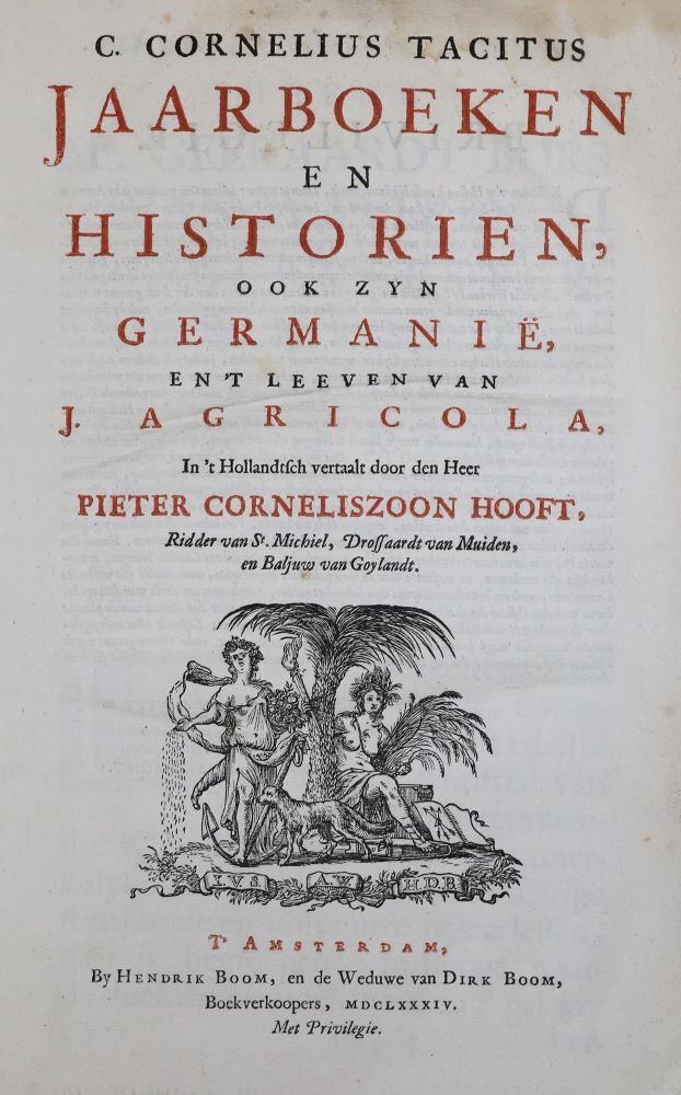 Große Abbildung Nr.1: 132-234 Tacitus,C.C.: (Alte Drucke, Handschriften und Theologie)