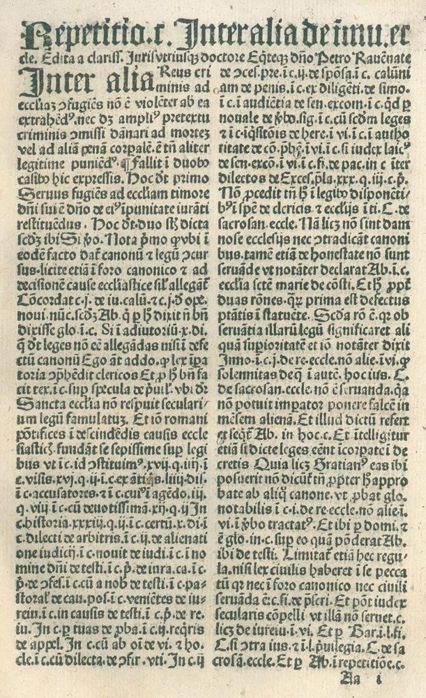 Große Abbildung Nr.2: 132-237 Tommai, P. (Petrus Ravennas oder Ravennatus).: (Alte Drucke, Handschriften und Theologie)