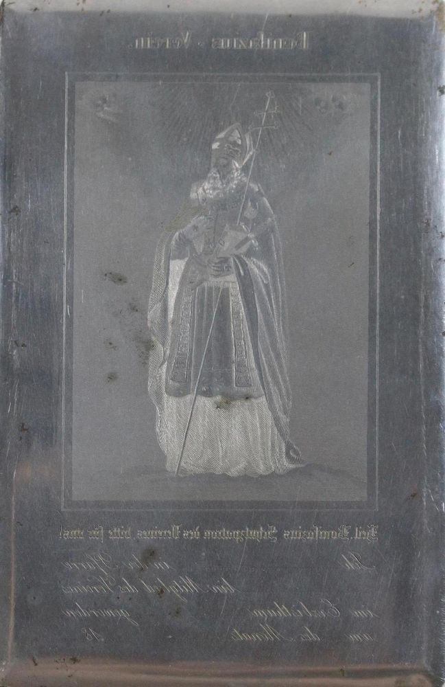 Große Abbildung Nr.1: 132-2370 Hl. Bonifazius.: (Varia, Andachtsbilder)