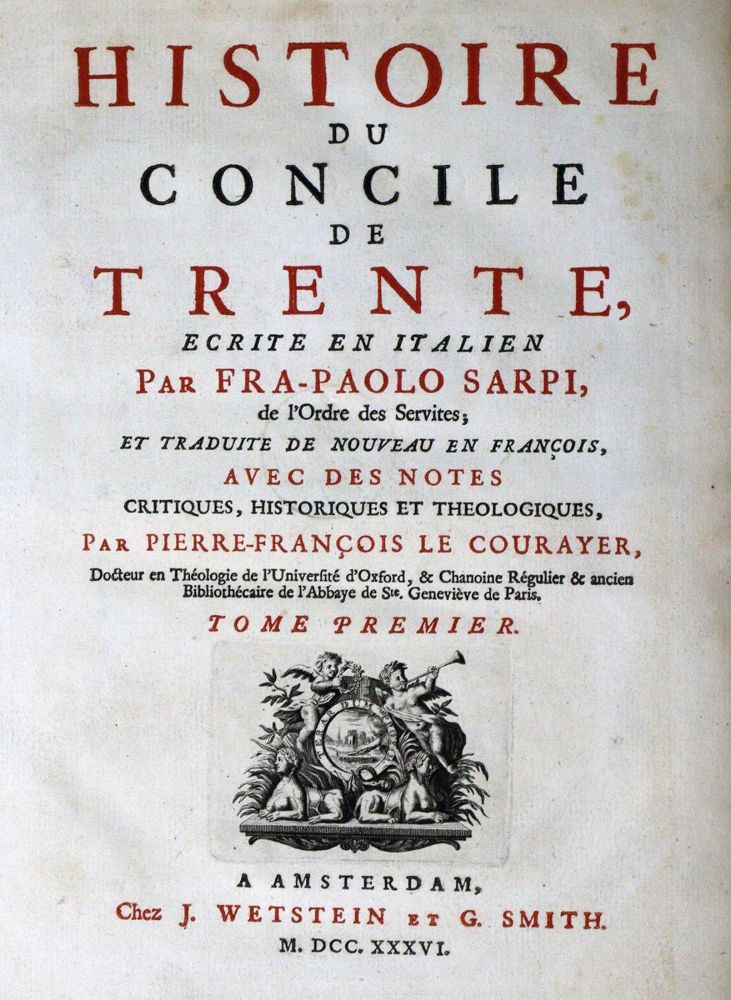 Große Abbildung Nr.1: 132-239 Sarpi,P.: (Tridentiner Konzil)