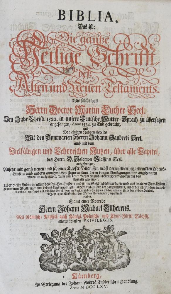 Große Abbildung Nr.2: 132-24 Biblia,: (Bibeln)