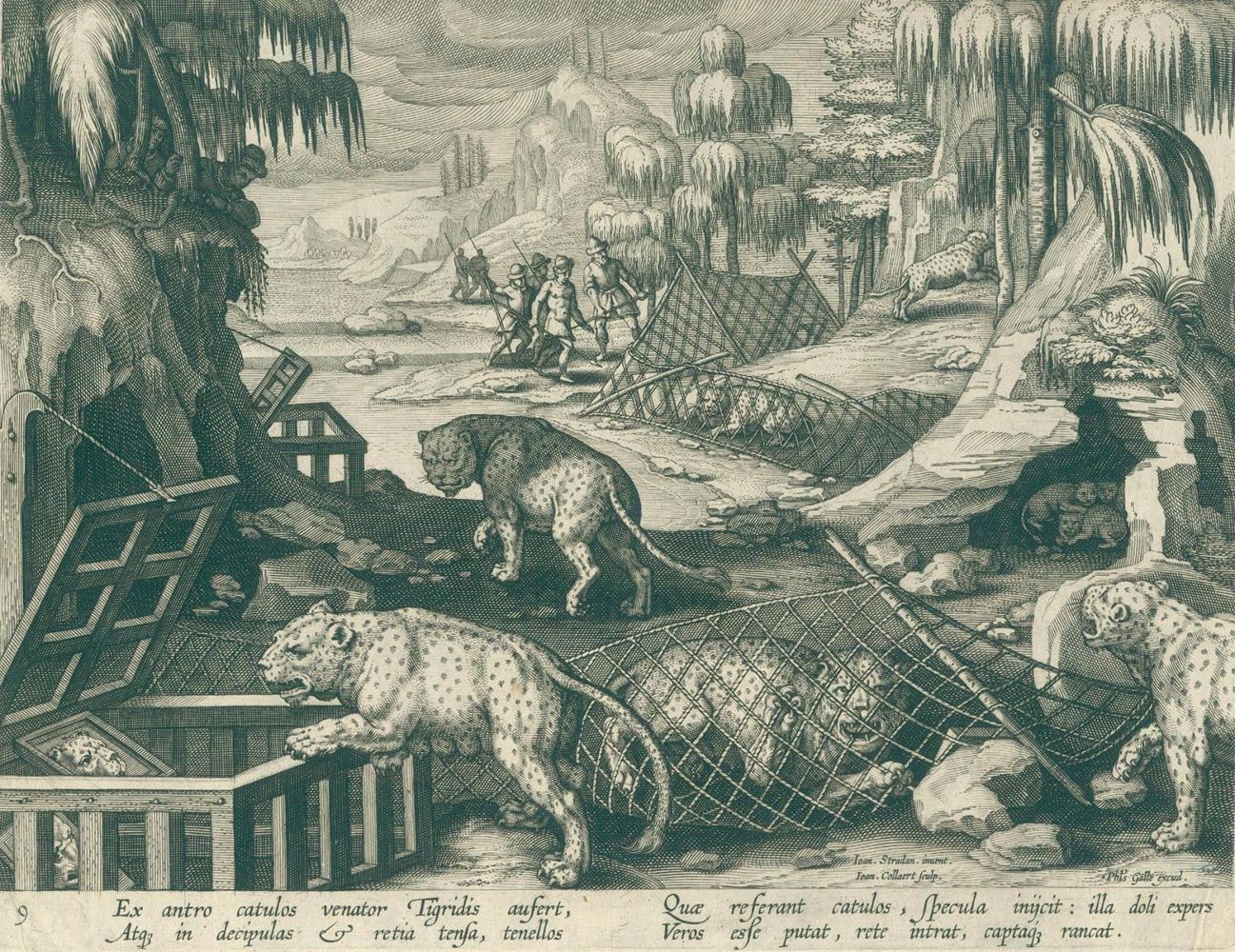 Große Abbildung Nr.1: 132-2506 Stradanus, Johanes: (Varia, Jagd)