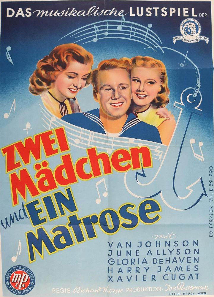 Große Abbildung Nr.2: 132-2557 Zwei Filmplakate.: (Varia, Plakate)
