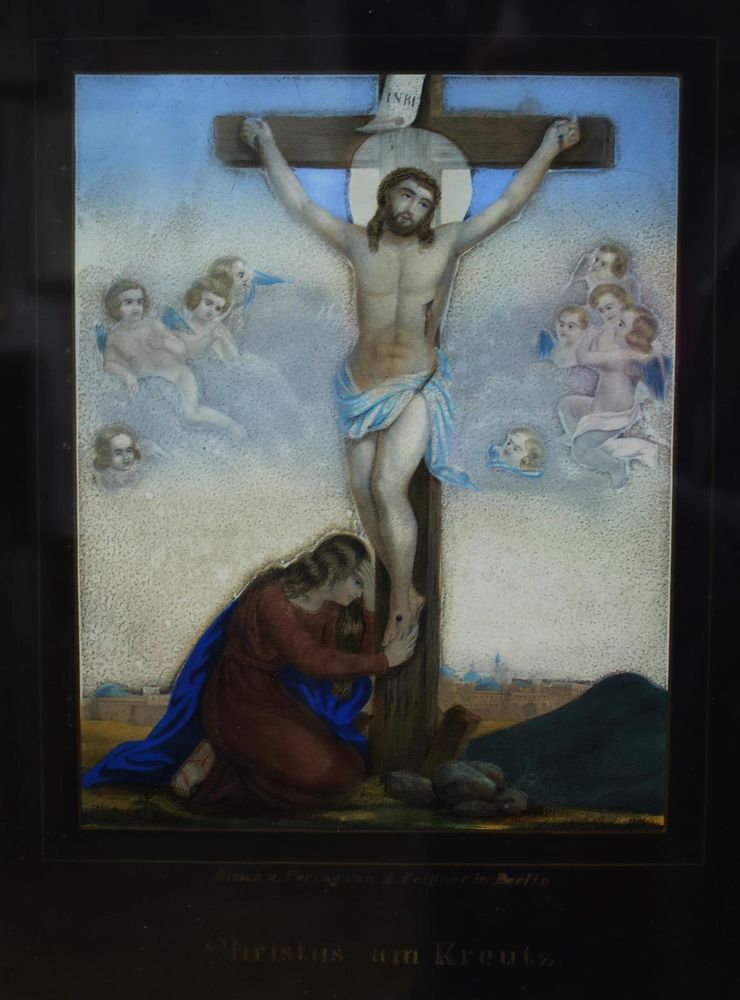 Große Abbildung Nr.1: 132-2587 Christus am Kreuz.: (Varia, Volkskunst)
