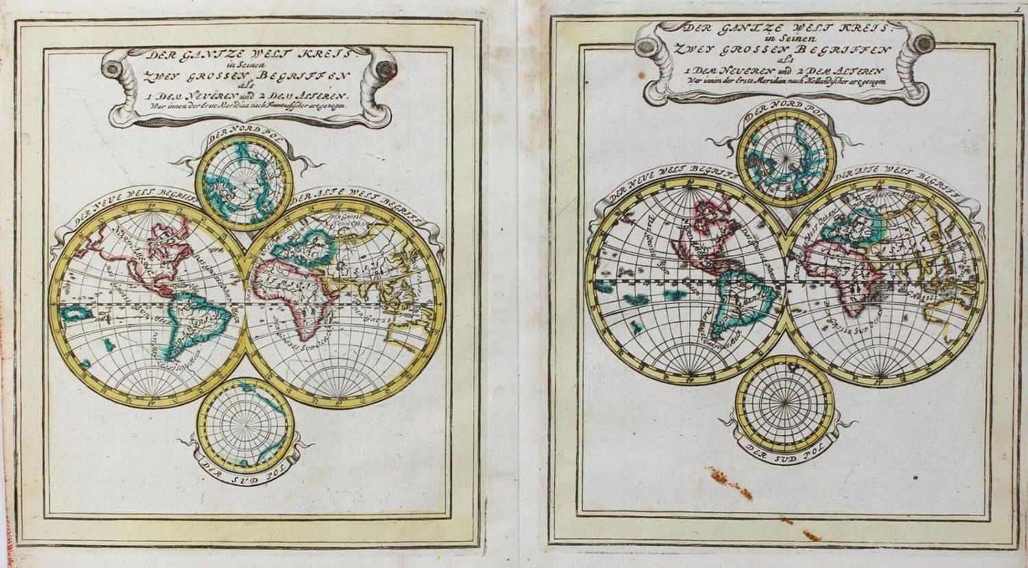 Große Abbildung Nr.1: 132-2590 Weltkarte.: (Varia, Weltkarten)