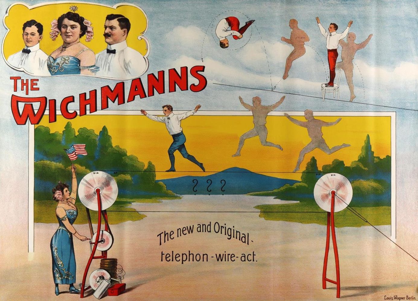 Große Abbildung Nr.1: 132-2593 The Wichmanns.: (Varia, Zirkus)