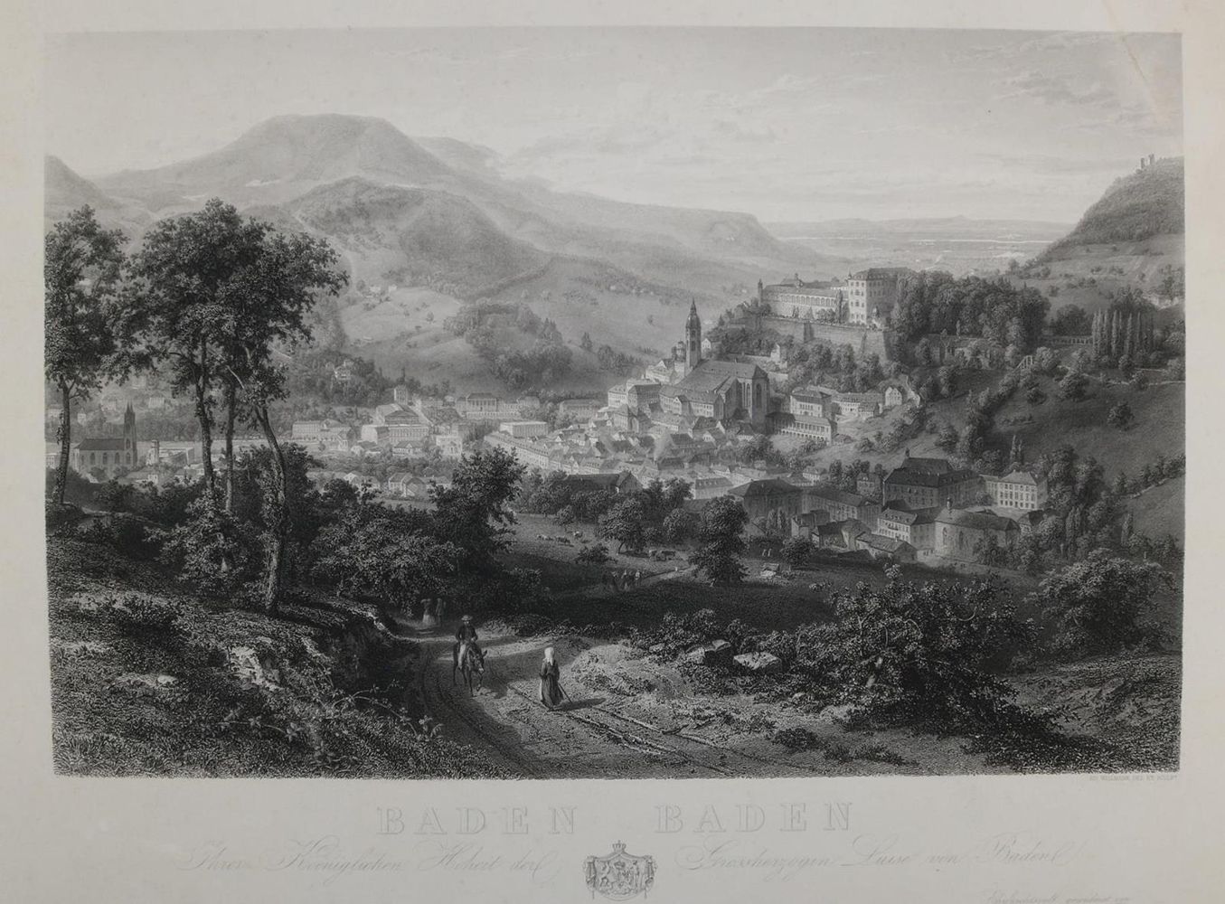 Große Abbildung Nr.2: 132-2610 Baden-Baden.: (Deutschland)