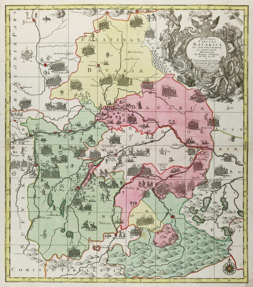Große Abbildung Nr.1: 132-2618 Bayern.: (Deutschland)