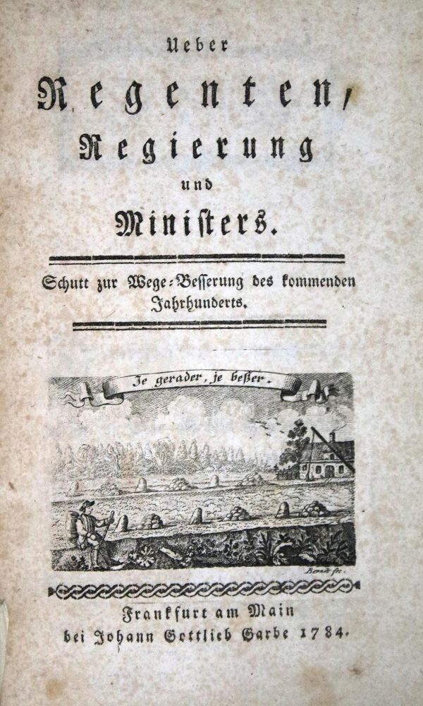 Große Abbildung Nr.1: 132-264 (Moser,F.C.v.).: (Politik und Staatswissenschaften)