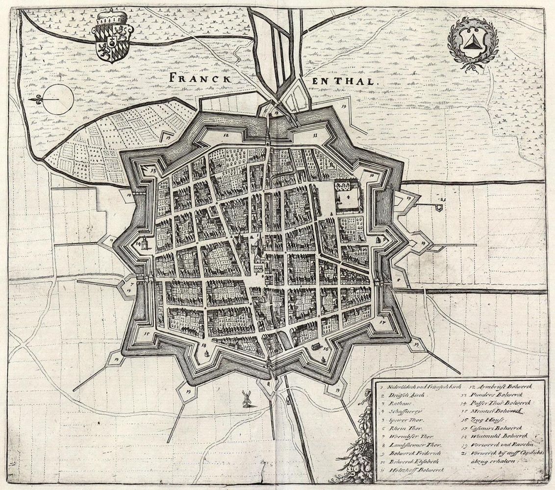 Große Abbildung Nr.1: 132-2647 Frankenthal (Pfalz).: (Deutschland)