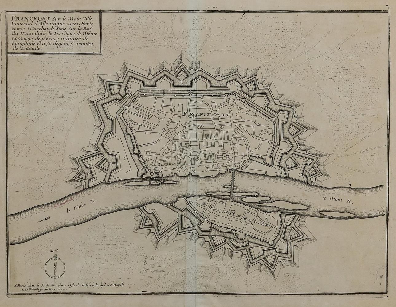 Große Abbildung Nr.3: 132-2650 Frankfurt am Main.: (Deutschland)