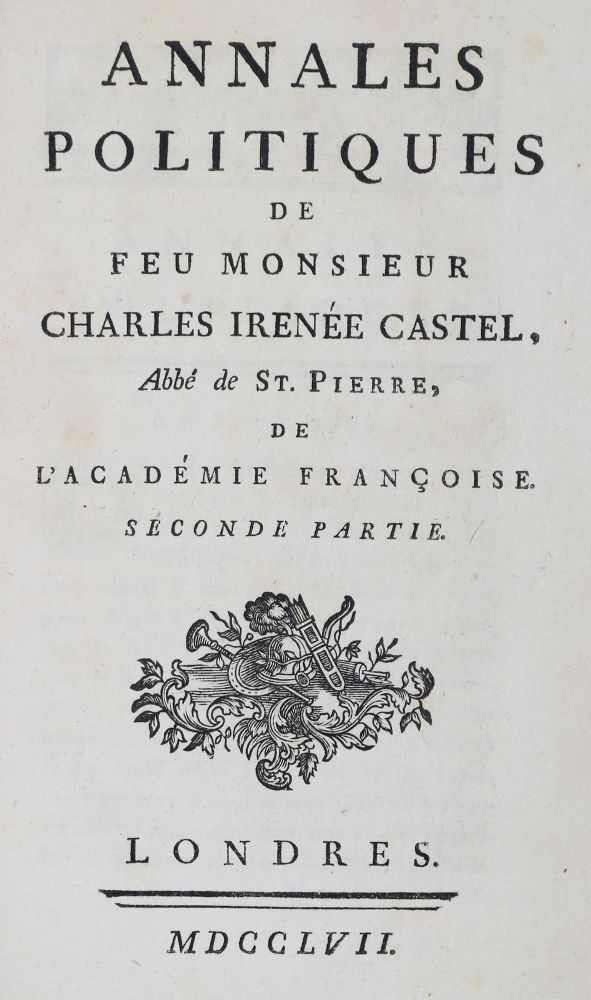 Große Abbildung Nr.1: 132-266 Saint-Pierre,C.I. Castel de.: (Politik und Staatswissenschaften)