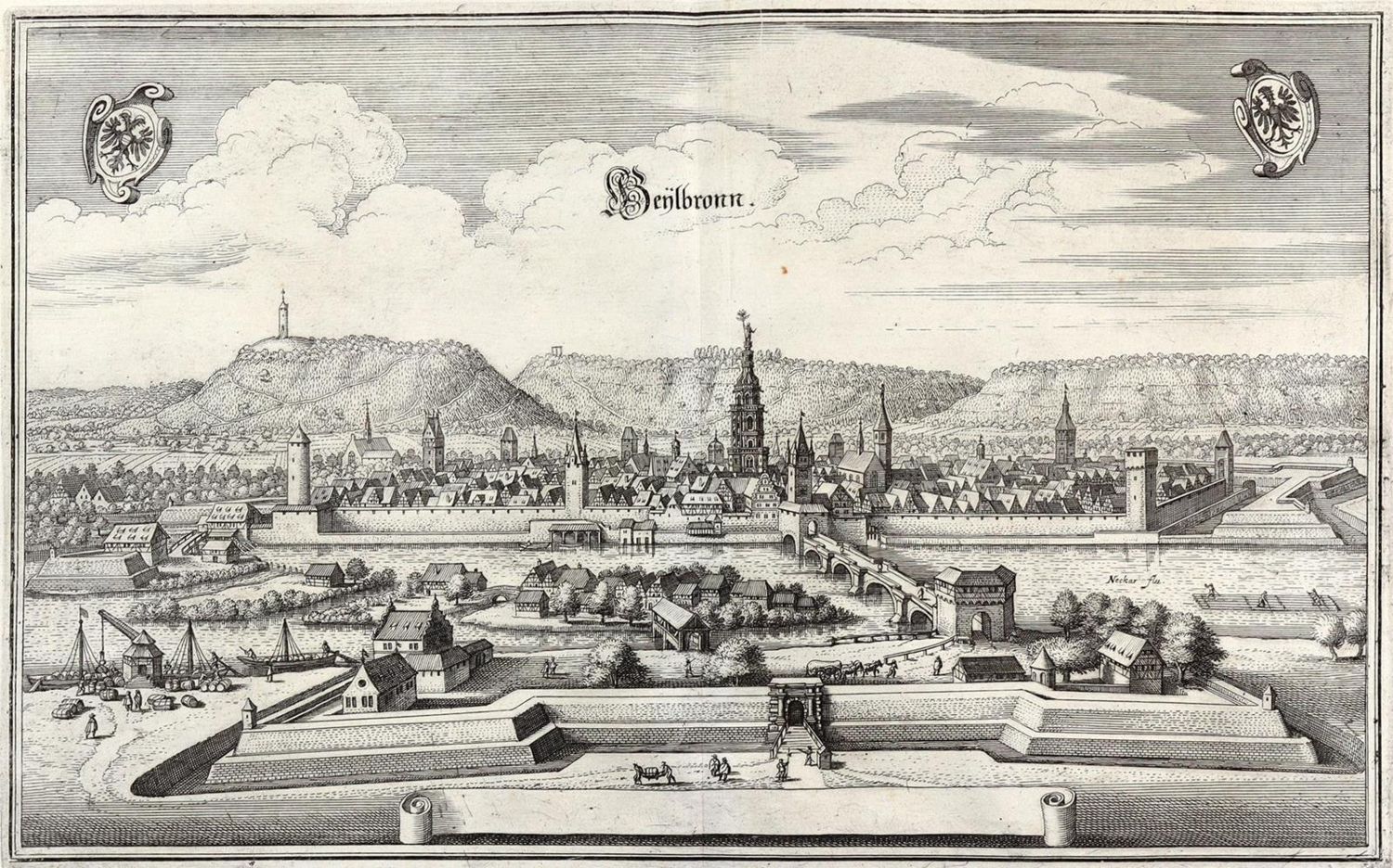 Große Abbildung Nr.1: 132-2664 Heilbronn.: (Deutschland)