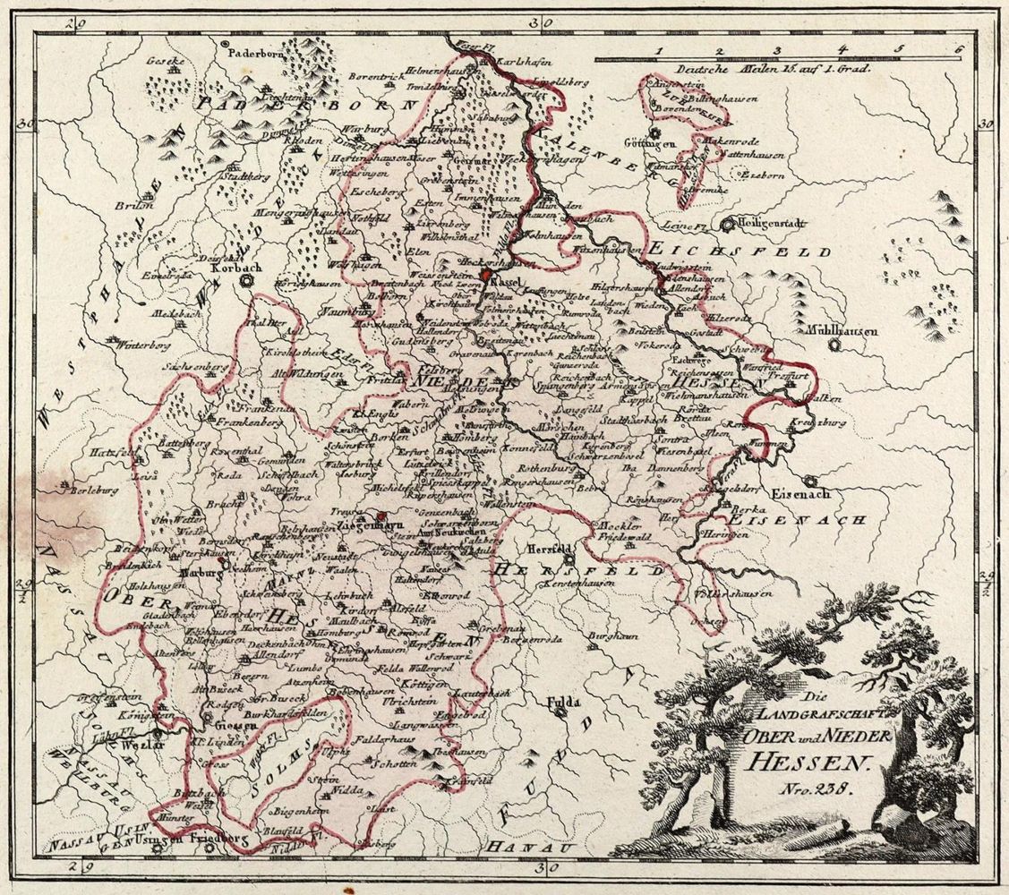 Große Abbildung Nr.1: 132-2666 Hessen.: (Deutschland)