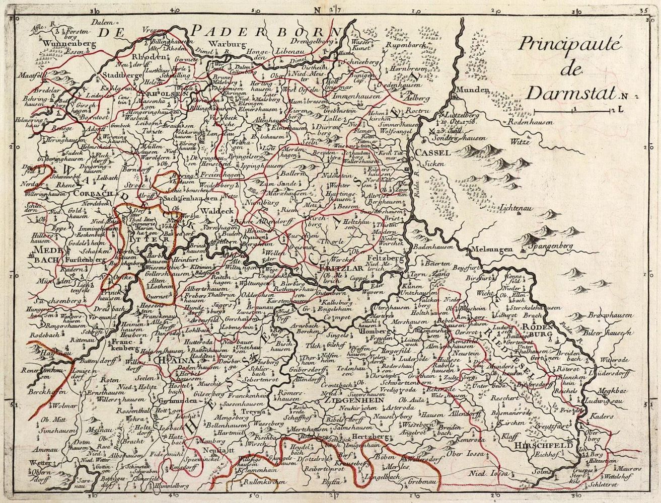Große Abbildung Nr.3: 132-2666 Hessen.: (Deutschland)