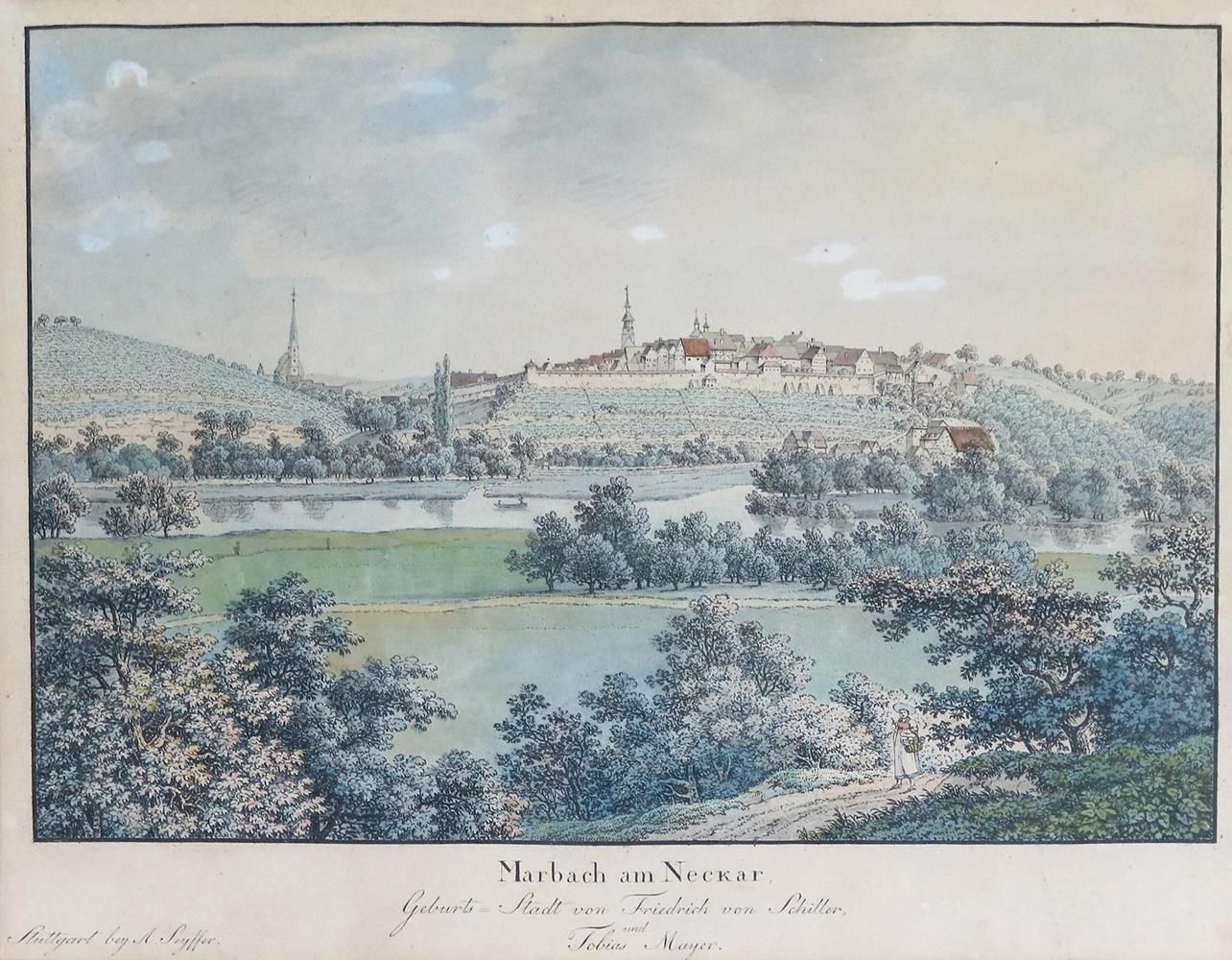 Große Abbildung Nr.1: 132-2693 Marbach.: (Deutschland)